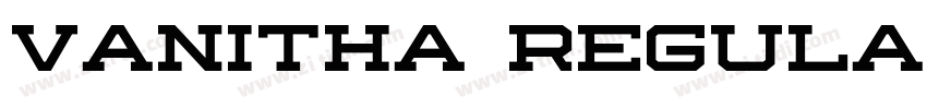 Vanitha Regular字体转换